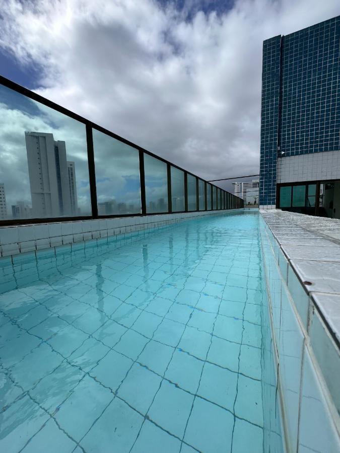 Flat - Boa Viagem Para Ate 5 Pessoas, Andar Alto Vista Mar, Piscina, Wifi 500Mbps, レシフェ エクステリア 写真