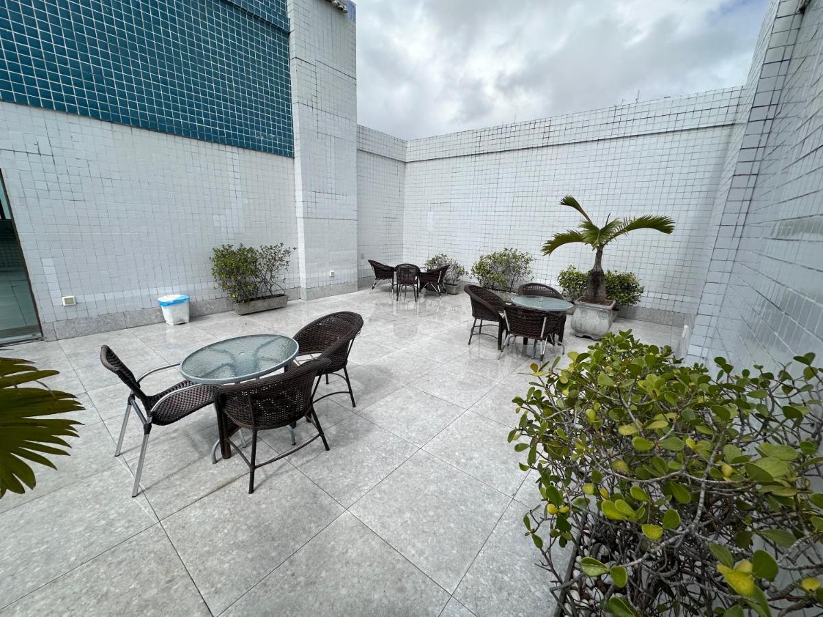 Flat - Boa Viagem Para Ate 5 Pessoas, Andar Alto Vista Mar, Piscina, Wifi 500Mbps, レシフェ エクステリア 写真