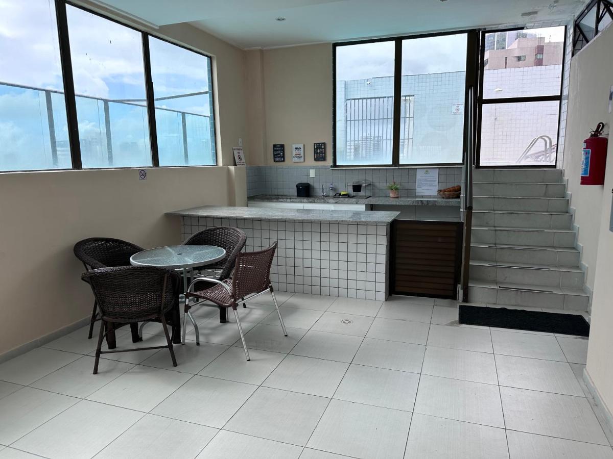 Flat - Boa Viagem Para Ate 5 Pessoas, Andar Alto Vista Mar, Piscina, Wifi 500Mbps, レシフェ エクステリア 写真