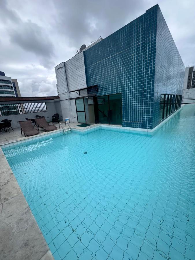 Flat - Boa Viagem Para Ate 5 Pessoas, Andar Alto Vista Mar, Piscina, Wifi 500Mbps, レシフェ エクステリア 写真