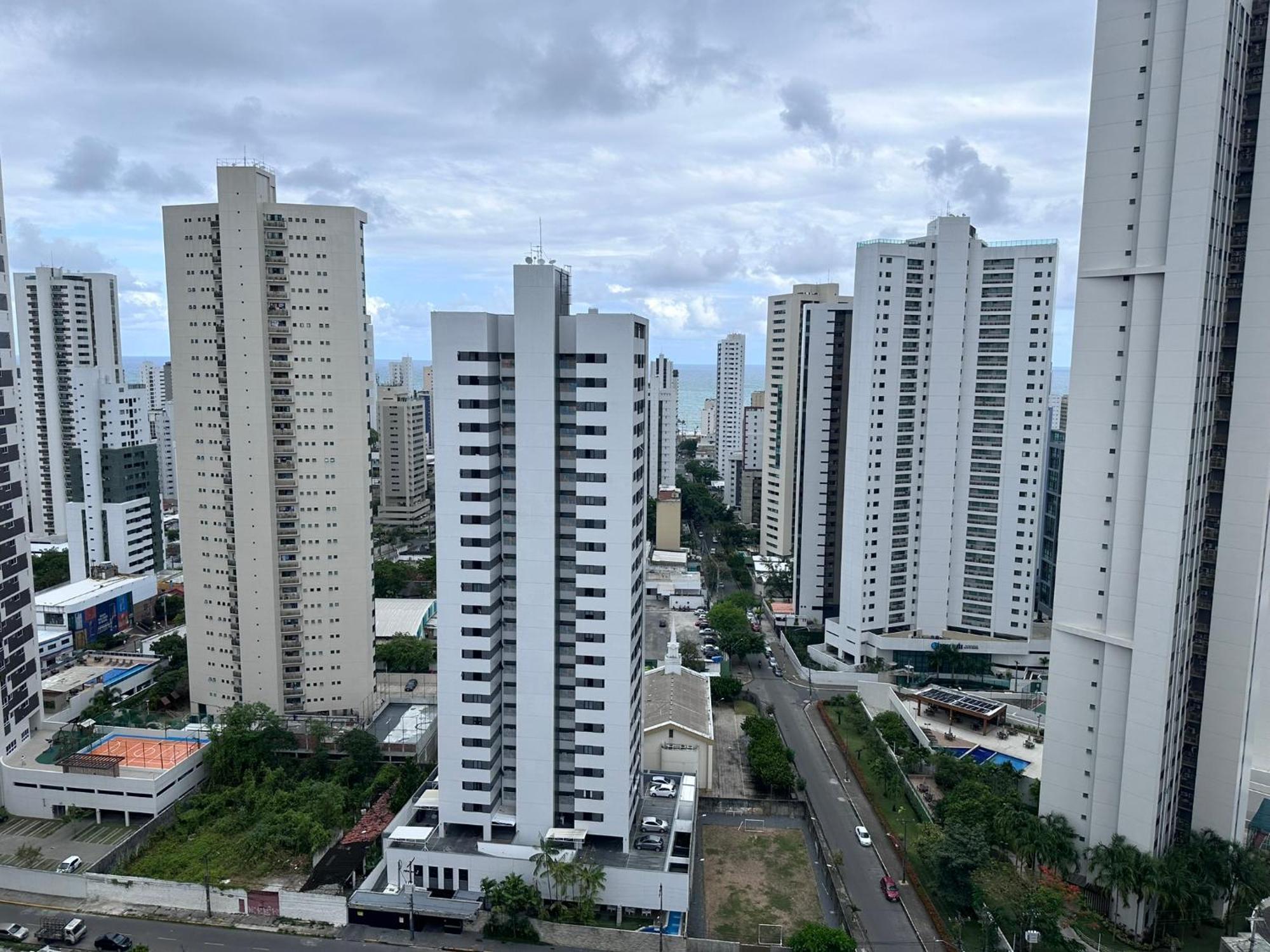 Flat - Boa Viagem Para Ate 5 Pessoas, Andar Alto Vista Mar, Piscina, Wifi 500Mbps, レシフェ エクステリア 写真